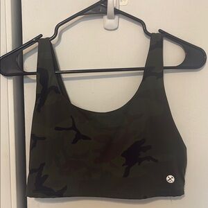 dixxon Camo Print Women's Sports Bra
